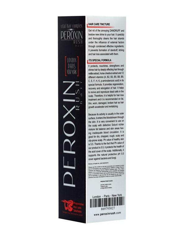Peroxin Rush Bitkisel Saç Bakım Komplex
